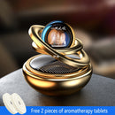 Car Air Freshener Interstellar Solar Rotary Aromatherapy Ornaments Auto Accessories Interior Women's And Men's  Perfume Diffuser