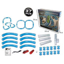 Remote control luminous pipe car