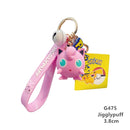 Original Pokemon Pikachu Figures Fashion Cartoon Keychain Pendant Pokémon Anime Decorations Model Toys Dolls Child Birthday Gift