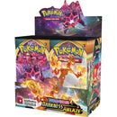 324Pcs Pokemon Cards Darkness Ablaze Sword & Shield serie TCG Booster Box 36 Bags Collection gioco di carte collezionabili giocattoli