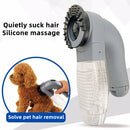 Portable Pet Hair Massage Vacuum Cleaner