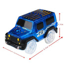 Magical Tracks LED Light Electronics Car Tracks Toy Parts 5 Colorful Lights Children's Toys For Puzzle Toys Car Birthday Gifts