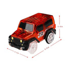 Magical Tracks LED Light Electronics Car Tracks Toy Parts 5 Colorful Lights Children's Toys For Puzzle Toys Car Birthday Gifts
