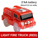 Magical Tracks LED Light Electronics Car Tracks Toy Parts 5 Colorful Lights Children's Toys For Puzzle Toys Car Birthday Gifts