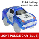 Magical Tracks LED Light Electronics Car Tracks Toy Parts 5 Colorful Lights Children's Toys For Puzzle Toys Car Birthday Gifts