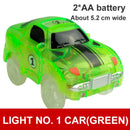 Magical Tracks LED Light Electronics Car Tracks Toy Parts 5 Colorful Lights Children's Toys For Puzzle Toys Car Birthday Gifts