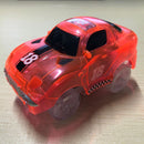 Magical Tracks LED Light Electronics Car Tracks Toy Parts 5 Colorful Lights Children's Toys For Puzzle Toys Car Birthday Gifts