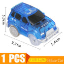 Magical Tracks LED Light Electronics Car Tracks Toy Parts 5 Colorful Lights Children's Toys For Puzzle Toys Car Birthday Gifts