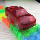 Magical Tracks LED Light Electronics Car Tracks Toy Parts 5 Colorful Lights Children's Toys For Puzzle Toys Car Birthday Gifts