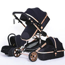 Multifunctional 3 in 1 Baby Stroller