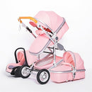 Multifunctional 3 in 1 Baby Stroller