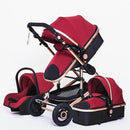 Multifunctional 3 in 1 Baby Stroller