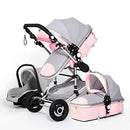 Multifunctional 3 in 1 Baby Stroller