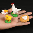 Simulation Animals Growth Cycle Butterfly,Ladybug,Chicken Life Cycle Figurine Plastic Models Action Figures Educational Kids Toy