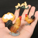 Simulation Animals Growth Cycle Butterfly,Ladybug,Chicken Life Cycle Figurine Plastic Models Action Figures Educational Kids Toy