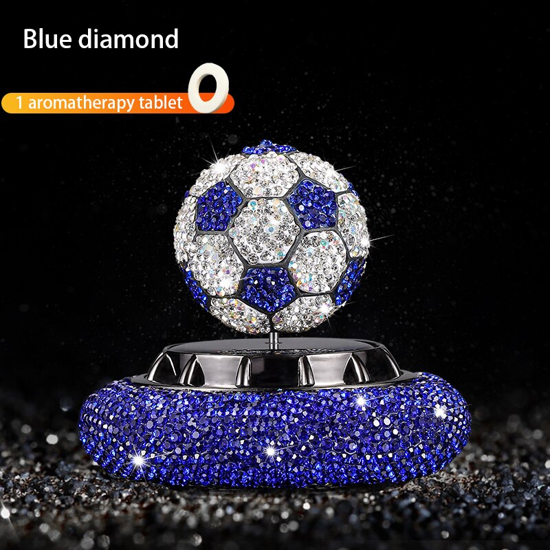 Solar Car Air Freshener Rotary Diamond Football Aromatherapy Diffusion Accessories Indoor Durable Men Dnd Women Original Perfume