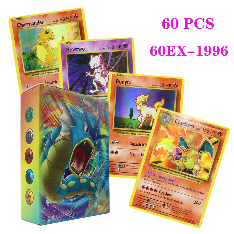 55-100pcs New Pokemon English French Spanish Cards Box Vmax GX Charizard Pikachu Hobbies Rare Collection Battle Cards Toys Gifts