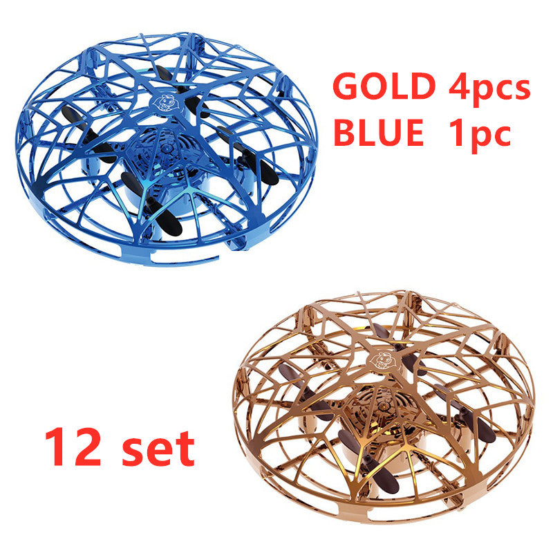 Flying Helicopter Mini Drone UFO RC Drone Infraed Induction Aircraft