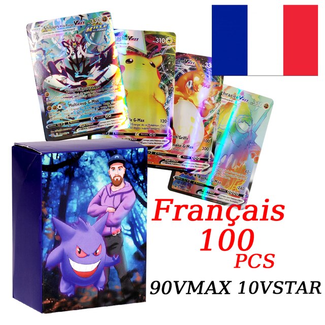 French Pokemon Cards Box SILVER TEMPEST Lost Origin Fusion Strike Chilling Reign Booster Evolving Skies  Toy Kids Birthday Gift