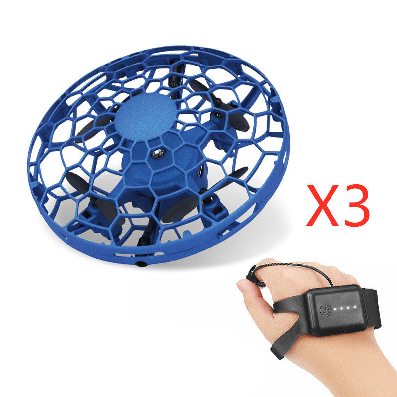 Flying Helicopter Mini Drone UFO RC Drone Infraed Induction Aircraft