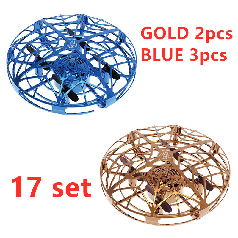 Flying Helicopter Mini Drone UFO RC Drone Infraed Induction Aircraft