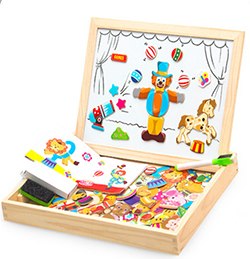 Wooden Magnetic Puzzle Toys