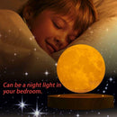 Levitating 3D Moon Lamp-Quality Delux