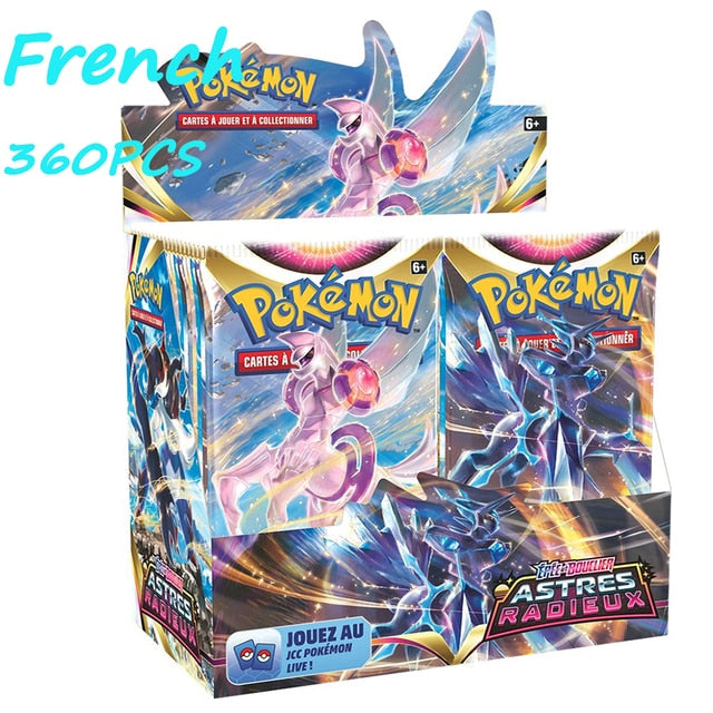 French Pokemon Cards Box SILVER TEMPEST Lost Origin Fusion Strike Chilling Reign Booster Evolving Skies  Toy Kids Birthday Gift