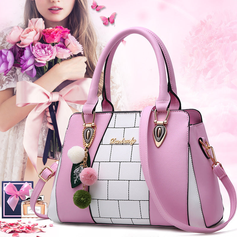 2021 new fashion trend handbag fashion women's bag Europe and America big bag casual shoulder bag