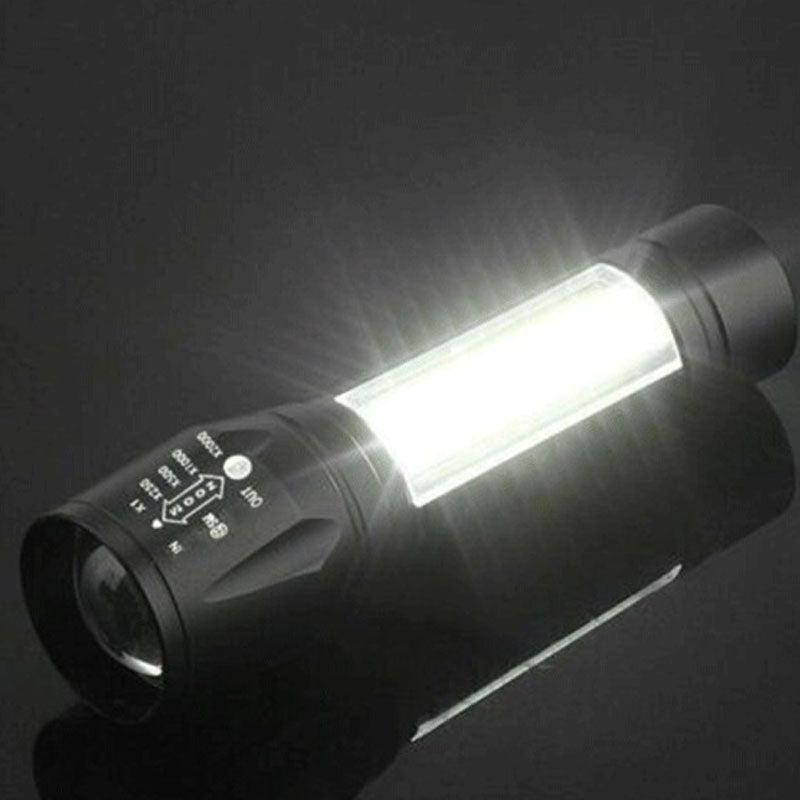 Mini Zoom Work Light Can Stretch LED Flashlight