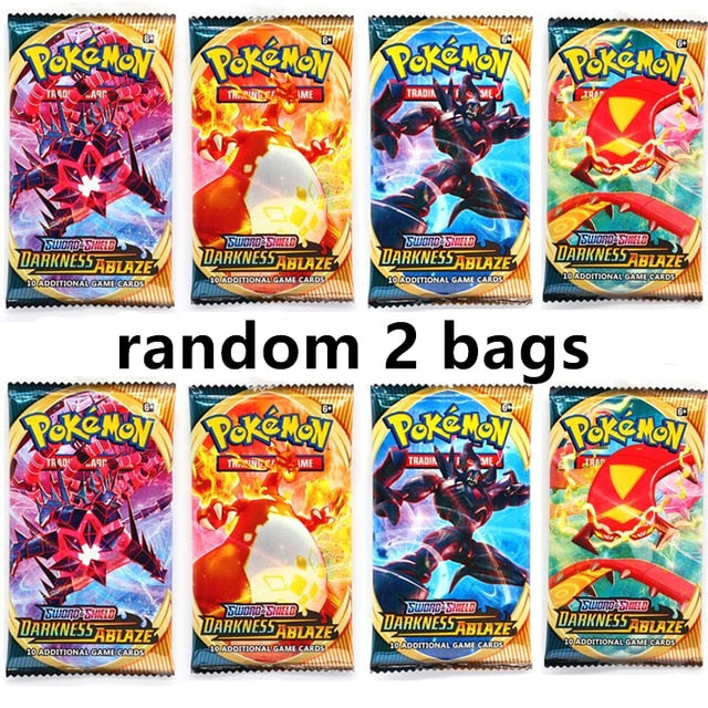 Pokemon Evolution Booster Gift Box TCG Sword and Shield Fighting Style Booster Bag Sealed Trading Card Game Collection Toy