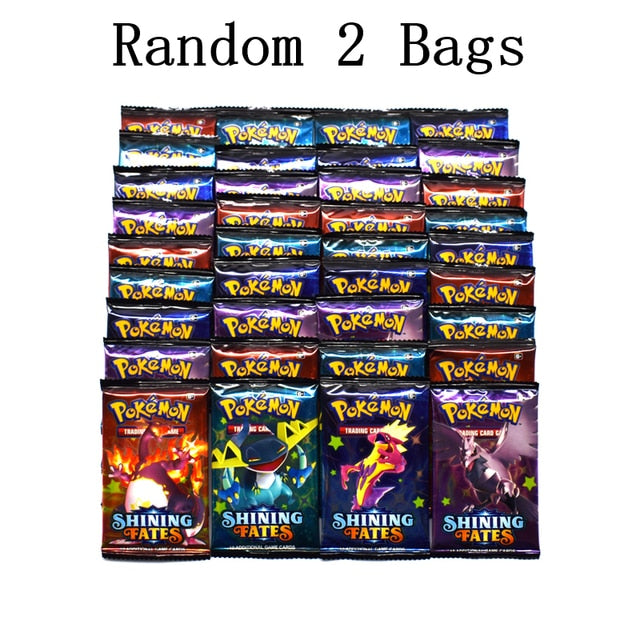 Pokemon Evolution Booster Gift Box TCG Sword and Shield Fighting Style Booster Bag Sealed Trading Card Game Collection Toy