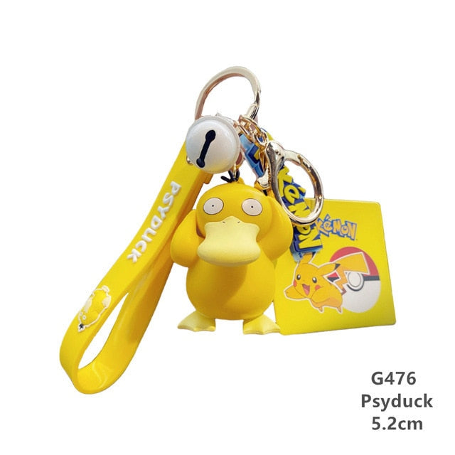 Original Pokemon Pikachu Figures Fashion Cartoon Keychain Pendant Pokémon Anime Decorations Model Toys Dolls Child Birthday Gift