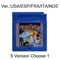 Video Game Cartridge 16 Bit Game Console Card for GBC Pokemo Series Blue Crystal Golden Green Red Silver Yellow