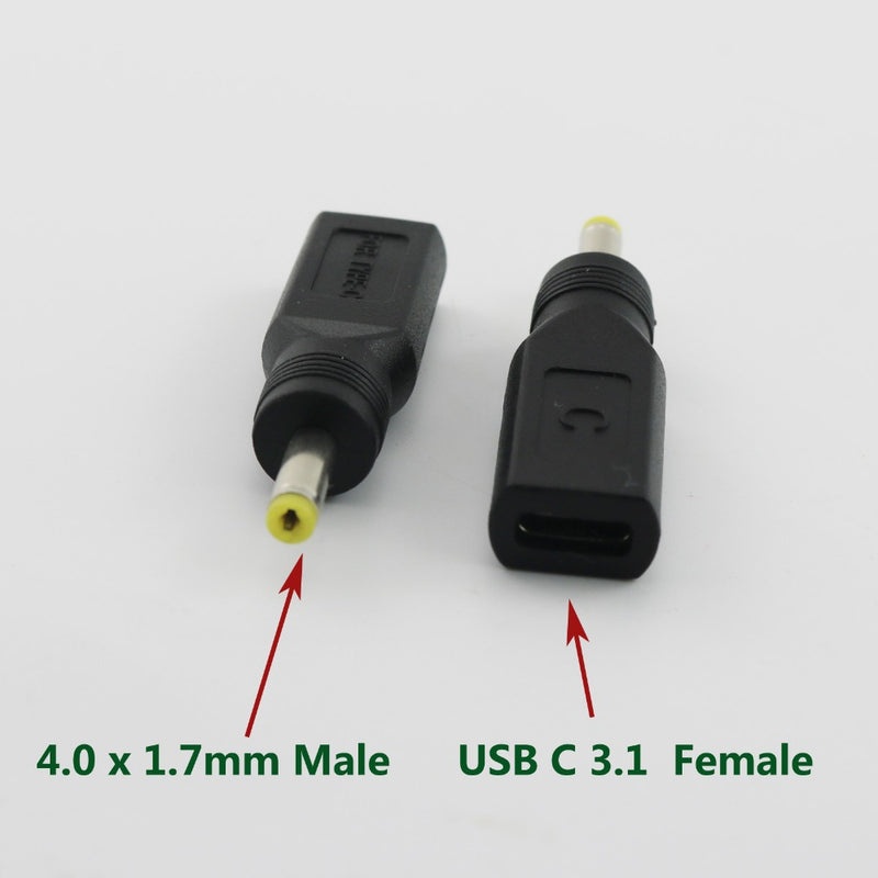 Male To Type C USB-C Female DC Power Supply