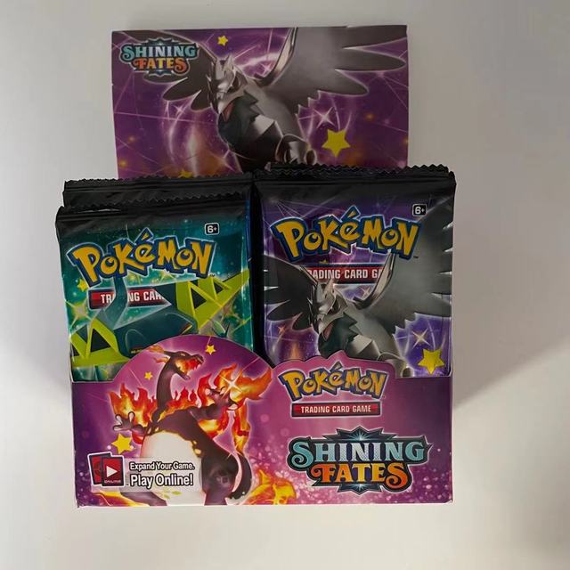 Pokemon Evolution Booster Gift Box TCG Sword and Shield Fighting Style Booster Bag Sealed Trading Card Game Collection Toy