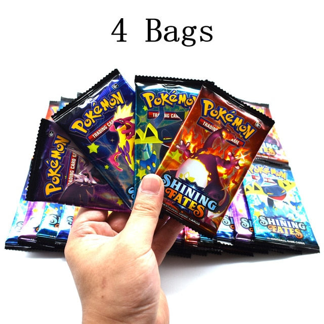 Pokemon Evolution Booster Gift Box TCG Sword and Shield Fighting Style Booster Bag Sealed Trading Card Game Collection Toy