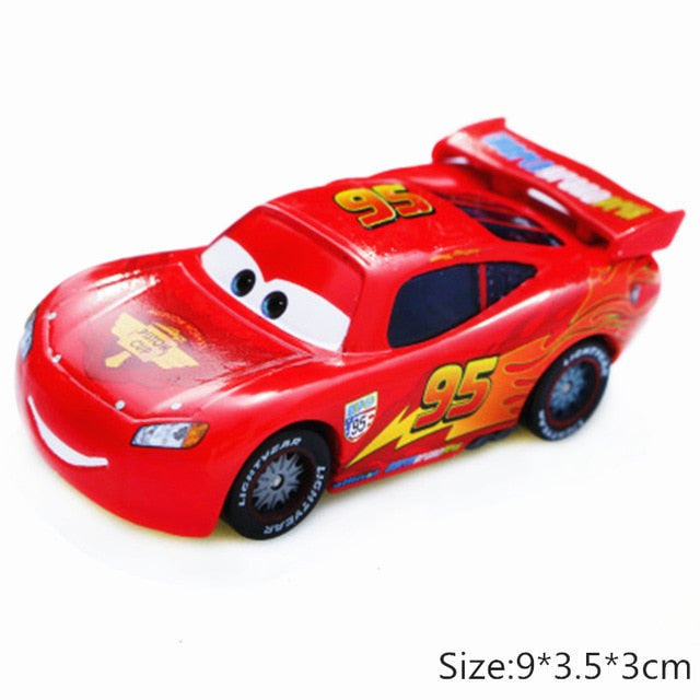 Disney Pixar Cars 3 2 Fabulous Hudson Hornet Sally Mater Lightning McQueen 1:55 Diecast Metal Alloy Model Cars Kid Gift Boy Toy