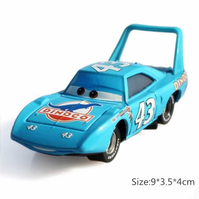 Disney Pixar Cars 3 2 Fabulous Hudson Hornet Sally Mater Lightning McQueen 1:55 Diecast Metal Alloy Model Cars Kid Gift Boy Toy