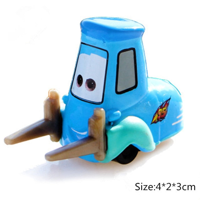 Disney Pixar Cars 3 2 Fabulous Hudson Hornet Sally Mater Lightning McQueen 1:55 Diecast Metal Alloy Model Cars Kid Gift Boy Toy