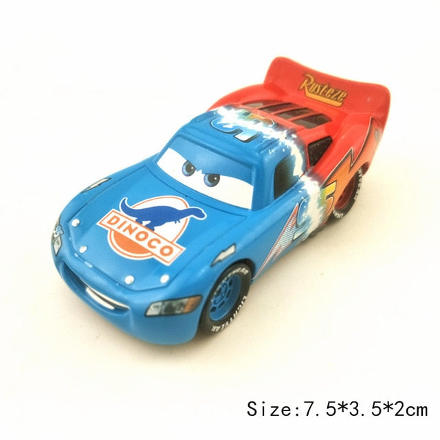 Disney Pixar Cars 3 2 Fabulous Hudson Hornet Sally Mater Lightning McQueen 1:55 Diecast Metal Alloy Model Cars Kid Gift Boy Toy