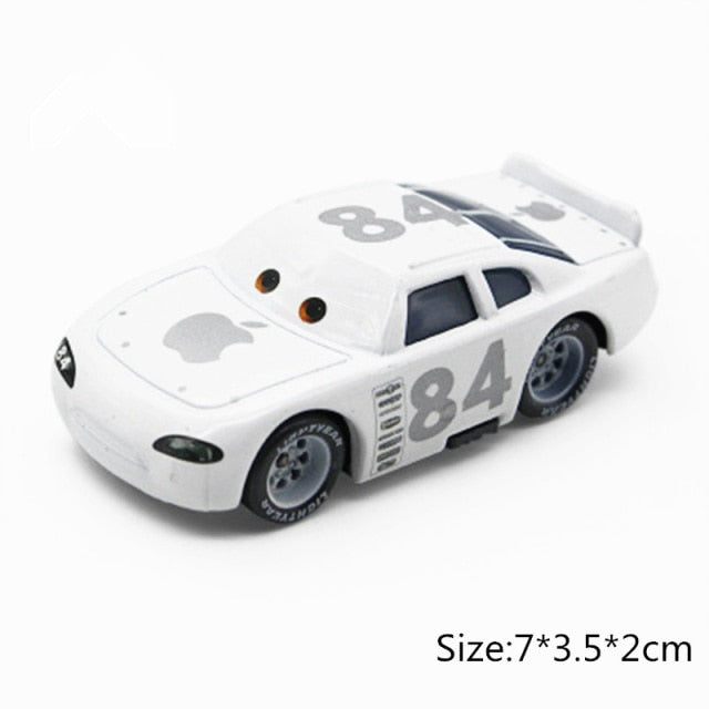 Disney Pixar Cars 3 2 Fabulous Hudson Hornet Sally Mater Lightning McQueen 1:55 Diecast Metal Alloy Model Cars Kid Gift Boy Toy