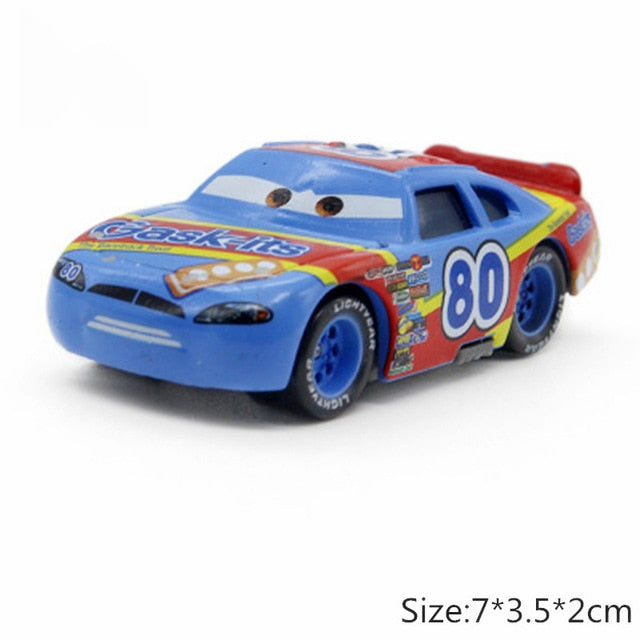 Disney Pixar Cars 3 2 Fabulous Hudson Hornet Sally Mater Lightning McQueen 1:55 Diecast Metal Alloy Model Cars Kid Gift Boy Toy