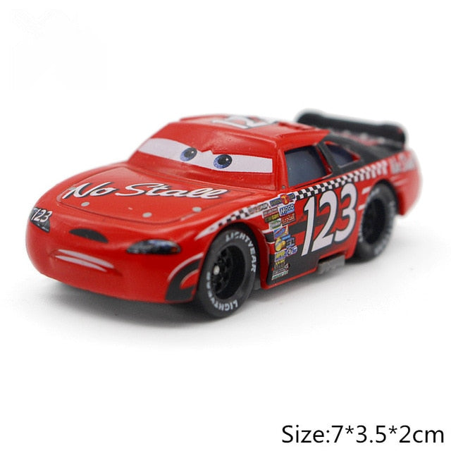 Disney Pixar Cars 3 2 Fabulous Hudson Hornet Sally Mater Lightning McQueen 1:55 Diecast Metal Alloy Model Cars Kid Gift Boy Toy