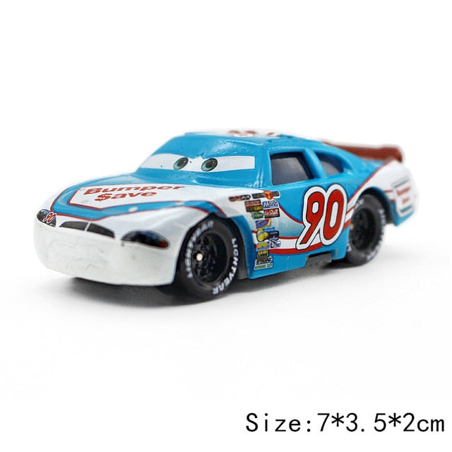 Disney Pixar Cars 3 2 Fabulous Hudson Hornet Sally Mater Lightning McQueen 1:55 Diecast Metal Alloy Model Cars Kid Gift Boy Toy