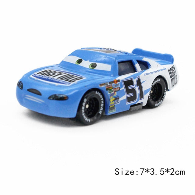 Disney Pixar Cars 3 2 Fabulous Hudson Hornet Sally Mater Lightning McQueen 1:55 Diecast Metal Alloy Model Cars Kid Gift Boy Toy