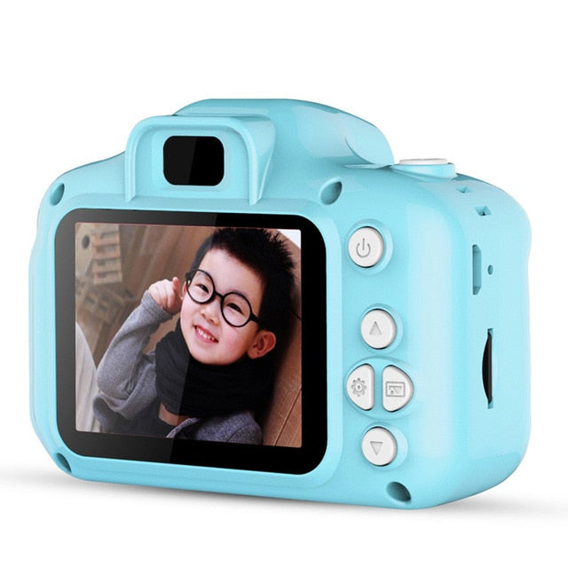 Children Kids Camera Educational Toys for Baby Gift Mini Digital Camera 1080P Projection Video Camera with 2 Inch Display Screen