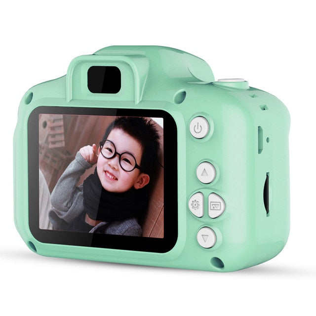 Children Kids Camera Educational Toys for Baby Gift Mini Digital Camera 1080P Projection Video Camera with 2 Inch Display Screen