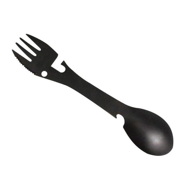 Multifunctional Stainless Steel Spoon & Fork