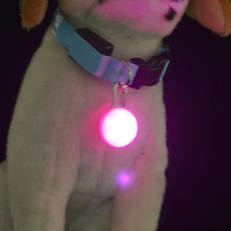 LED Flashlight Pet Necklace Luminous for Safety